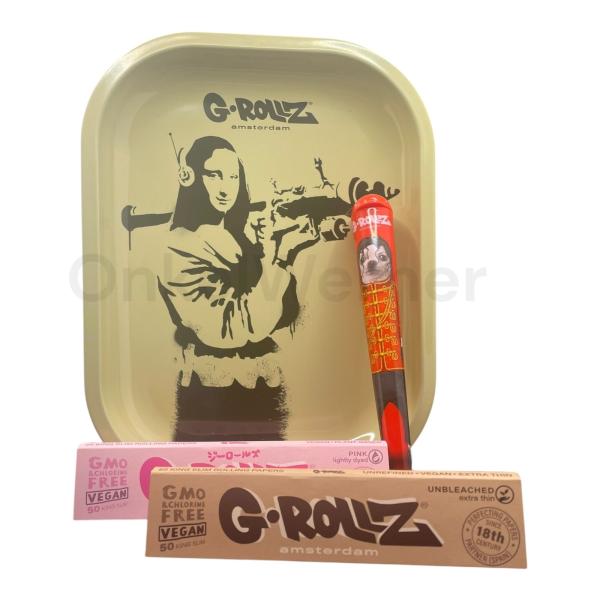 Banksy's Graffiti Bazooka Girl Smoker Set